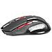 Airman Wireless + USB Ottico 2400DPI Nero, Rosso mouse - Foto miniatura 1