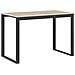 Scrivania Per Computer Nero E Rovere 110x60x73 Cm In Truciolato - Foto miniatura 1