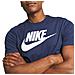 T-shirt Da Uomo Icon Futura Blu Taglia L Cod Ar5004-411 - Foto miniatura 3