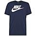 T-shirt Da Uomo Icon Futura Blu Taglia L Cod Ar5004-411 - Foto miniatura 4