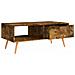 Tavolino Salotto Rovere Fumo 100x49,5x43 cm Legno Multistrato - Foto miniatura 3