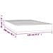 Materasso A Molle Insacchettate Grigio Chiaro 120x200x20 Cm - Foto miniatura 2