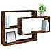 Mensola A Muro Rovere Fumo 104x20x58,5 Cm Legno Multistrato - Foto miniatura 7