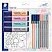 61 Sbk - Pastellstift - Grau - Mintfarbe - Orange - Pink - Rose - 12 Stck (e) (61 Sbk1 Pa) - Foto miniatura 1