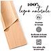 Tagliere Per Salumi In Legno - Piatto Di Servizio 37x5,5 Cm - Foto miniatura 1