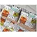 Completo Lenzuola In 100% Cotone Made Italy Disegno Cats Maxi Cats - Foto miniatura 5