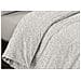 Completo Lenzuola Letto Camera In 100% Cotone Made Italy Vari Disegni Rp 2 Piazze Stefy Beige - Foto miniatura 3