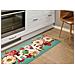 Tappeto Passatoia Cucina Digitale Antimacchia Antiscivolo Green Water Home Fiori 50x140 Green Water - Foto miniatura 5