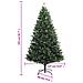 Albero Natale Artificiale Incernierato Con Bacche Rosse 210 Cm - Foto miniatura 3