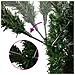 Albero Natale Artificiale Incernierato Con Bacche Rosse 210 Cm - Foto miniatura 5