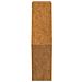Fioriere Da Parete 2 Pz Ruggine In Acciaio Corten 46x10x40 Cm - Foto miniatura 7