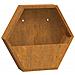 Fioriere Da Parete 2 Pz Ruggine In Acciaio Corten 46x10x40 Cm - Foto miniatura 8