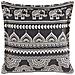 Set Di 2 Cuscini Atabagi Cotone 45 X 45 Cm Nero Trama Orientale - Foto miniatura 4