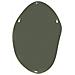 Specchio Lenax 59 Cm 90 Cm Velluto Verde Oliva - Foto miniatura 7
