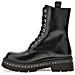 Joya Dress Bootie Stivaletti Sintetico Scarpe Donna Nero Eu 37, Fl7jya Lea10 Black - Foto miniatura 3