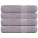 Asciugamani Per Sauna 4 Pz Grigio 80x200cm 360g/m 100% Cotone - Foto miniatura 1