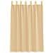 Tende In Voile Con Passanti 2 Pz Sabbia 140x175 Cm - Foto miniatura 8