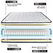 Pacchetto Letto Completo - Materasso 160x200cm + Box Spring Con Doghe (kit) + 2 Cuscini + Piumino - Flexy - Foto miniatura 2