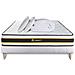 Pacchetto Letto Completo - Materasso 160x200cm + Box Spring Con Doghe (kit) + 2 Cuscini + Piumino - Flexy - Foto miniatura 3