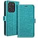 Custodia A Portafoglio Con Cordino Per Xiaomi Redmi Note 14 4g, Turchese - Foto miniatura 1