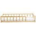 Letto Per Bambini Legno Di Pino Meymac 90 X 200 Cm Marrone Chiaro - Foto miniatura 3