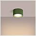 Lampada Da Soffitto Aura 1 Verde Oliva Gx53 Sl. 1797 - Minimalist Lampada A Soffitto Verde Oliva 6x10x10 Cm - Foto miniatura 5