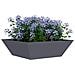 Vaso a Ciotola da Giardino 5 pcs Antracite 50 x 50 x 15 cm - Foto miniatura 3