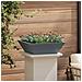 Vaso a Ciotola da Giardino 5 pcs Antracite 50 x 50 x 15 cm - Foto miniatura 4