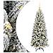 Albero di Natale artificiale con 150 LED Bianco 120 cm - Foto miniatura 1
