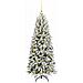 Albero di Natale artificiale con 150 LED Bianco 120 cm - Foto miniatura 3