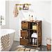 Mobiletto da bagno rustico con ripiani regolabili BBK143X01V1 - Foto miniatura 4