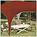 Tenda per feste a pop-up 575 x 288 x 245 cm Terracotta - Foto miniatura 3