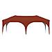 Tenda per feste a pop-up 575 x 288 x 245 cm Terracotta - Foto miniatura 5