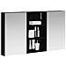Set di Armadi da Bagno con lo scaffale 3 pcs 90 x 10,5 x 50 cm - Foto miniatura 3