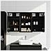 Set di Armadi da Bagno con lo scaffale 3 pcs 90 x 10,5 x 50 cm - Foto miniatura 4
