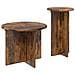 Set tavolini 2 pcs Rovere Fumo Legno ingegnerizzato - Foto miniatura 3