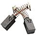 Spazzole di carbone per Hitachi DUT-13 - 6,5 x 7,5 x 12 mm - coppia - Foto miniatura 2