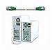 ICOC CRU5-030 - Cavo di rete Patch Cross in CCA Cat. 5e Verde / Grigio UTP 3 mt - Foto miniatura 2