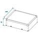 Flight Case Valigia Custodia Per Giradischi Piatto Technics 515 X 435 X 210 Mm - Foto miniatura 4