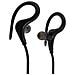 Auricolari Sport Bluetooth Stereo - Archetto Ultra-confort + Astuccio - Nero - Foto miniatura 1