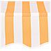 Tenda da Sole Retrattile Manuale 350cm Strisce Arancione Bianco - Foto miniatura 4
