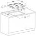 Piano Cottura PCN 640 T (AN) R / HA a Gas 4 Fuochi Gas Colore Antracite - Foto miniatura 2