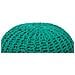 Pouf Poggiapiedi In Tessuto Verde Smeraldo 50 X 35 Cm Conrad Ii - Foto miniatura 19