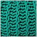 Pouf Poggiapiedi In Tessuto Verde Smeraldo 50 X 35 Cm Conrad Ii - Foto miniatura 16