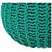 Pouf Poggiapiedi In Tessuto Verde Smeraldo 50 X 35 Cm Conrad Ii - Foto miniatura 17