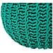 Pouf Poggiapiedi In Tessuto Verde Smeraldo 50 X 35 Cm Conrad Ii - Foto miniatura 11