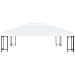 Copertura Superiore Per Gazebo 310 G / m² 4x3 M Bianco Crema - Foto miniatura 2