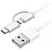 Mi Cavo Usb 2-in-1 Da Micro Usb A Tipo C (100 Cm) Bianco Sjv4082ty - Foto miniatura 8