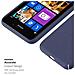 Custodia Compatibile Con Nokia Lumia 925 In Frosty Azzurro - Hard Case Coperchio Protettivo In Frosted Look Contro I Graffi E Gli Urti - Foto miniatura 7