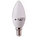 V-tac Vt-268 Lampada Led Chip Samsung 7w E14 Candela Bianco Naturale 4000k - Sku 112 - Foto miniatura 1